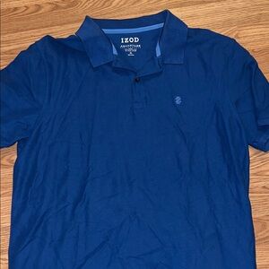 Izod Men's Vibrant Blue Polo Shirt